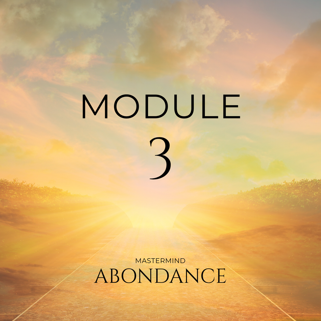 MASTERMIND ABONDANCE — Module 3