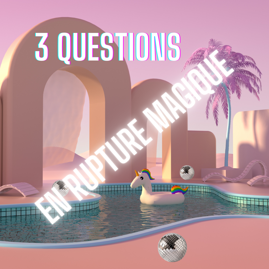 Réponse à trois questions